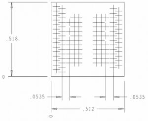 DDR2 60 BALL OSCILLOSCOPE DIRECT ATTACH MECHANICAL