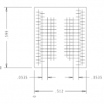 DDR3 78 Pin Direct Attach Mechanical Outline