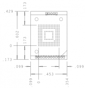 EMMC 153 BALL OSCILLOSCOPE DIRECT ATTACH MECHANICAL