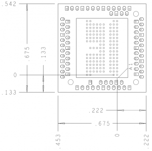 LPDDR2 134 BALL DIRECT ATTACH OSCILLOSCOPE MECHANICAL