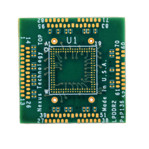 LPDDR2 136 BALL OSCILLOSCOPE SOCKETED INTERPOSER