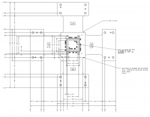 LPDDR3 216 Ball Logic Compliance Interposer Mechanical Outline
