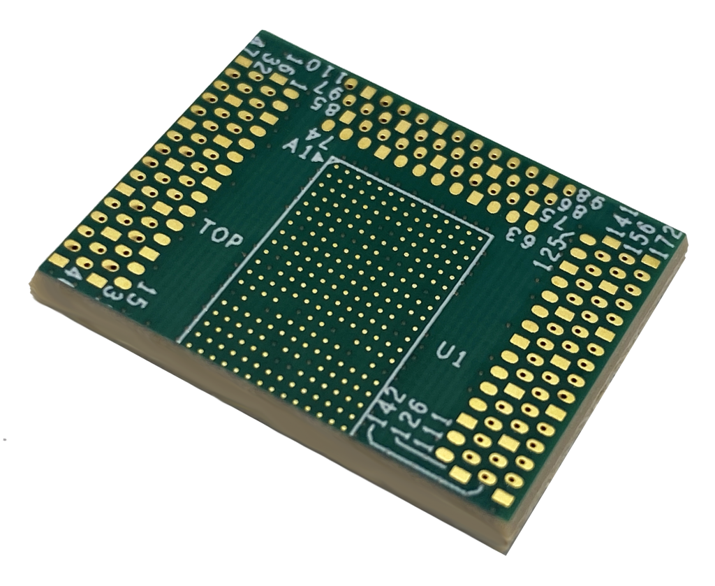 DDR5 240 Ball RCD XH Series Direct Attach Interposer