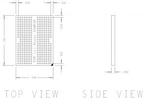 Flash 304 Ball Riser Mechanical Dimensions