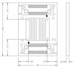 LPDDR3 178 Ball Compliance Mechanical Dimensions