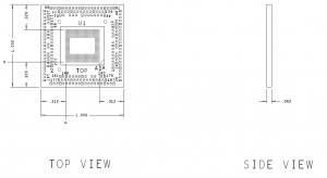 LPDDR5 496 XH Series Direct Attach Mechanical