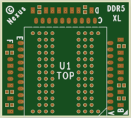 DDR5-A-CDA-82-XL Interposer